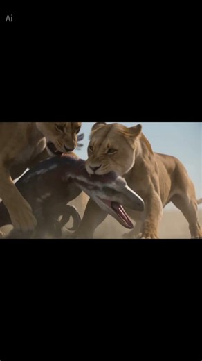 Lions vs Velociraptors: The Ultimate Predator Showdown | AI Battle Simulation