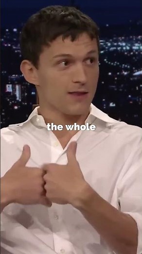 Tom Holland Exposes His Spider-Man Suit Problem 😂 #shorts