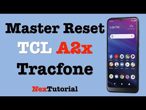How to Factory Reset TCL A2x Tracfone | Hard Reset TCL A2X | NexTutorial