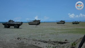 447K views · 6.1K reactions | Philippine Army Sabrah battle tanks thunder naka preposition sa shoreline sa kasagsagan ng counter-landing and live fire drill na bahagi ng Balikatan Exercises na ginanap nuong May 3 sa Aparri, Cagayan.// Via Bombo Anne Soberano  BALIKATAN PIO | BOMBO RADYO PHILIPPINES | Facebook