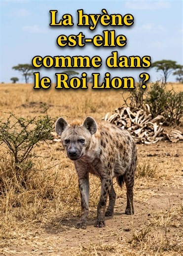 La hyène n’est pas celle que vous croyez — faits surprenants