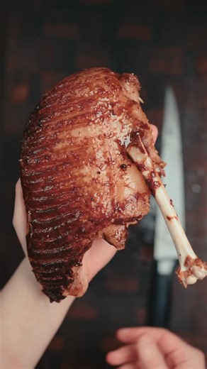 Russell Clamp🍴Healthy Recipes on Instagram: "GOOSE CROWN + STUFFED LEG ROSES 🦆🦆 Goose can feel intimidating — but breaking it down properly changes everything. I remove the legs (they take longer to cook), debone them for stuffing, and roast the crown hot so the fat renders and the skin goes glass-crisp. The knife doing most of the work here is the 8” @wusthof Performer — sharp, balanced, and makes joint work much easier. Proper knives aren’t just nicer, they’re safer and faster too. A great