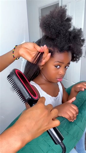 Hair straightening transformation 😍 | Hair Tutorials & Lifestyle