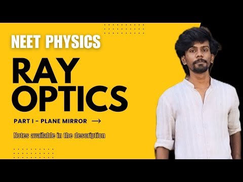 Ray Optics – Plane Mirror | Image Formation, Properties, Motion & Numericals | NEET Physics