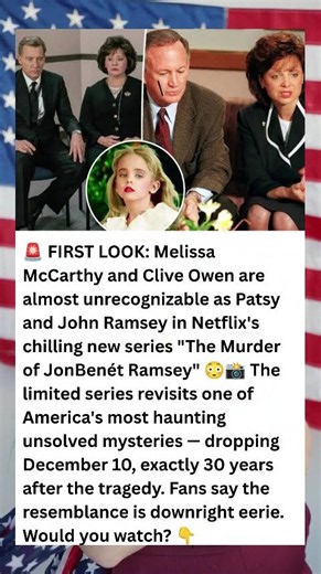 THEY'RE UNCANNY! Melissa McCarthy & Clive Owen Transform Into JonBenét Ramsey's Parents 😳