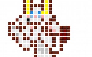 【像素梗】64bits 32bits 16bits 8bits 4bits 2bits 1bits……