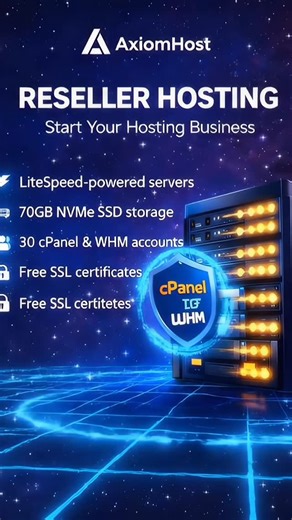 Axiomhost on Instagram: "Axiomhost | Reseller Hosting $4/month Cpanel Hosting $1.99/month Wordpress Hosting $1.5/month"