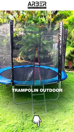 Trampoline Outdoor #trampoline #trampolinedancefitness #trampolinemurah