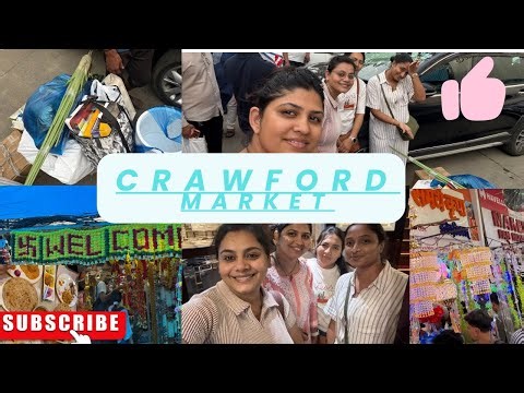 Crawford Market Tour - Mumbai Street shopping🛍️| Walking Tour🏃🏻‍♀️‍➡️🏃🏻‍♀️‍➡️| Wholesale Market