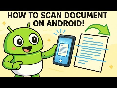 How to scan document on android