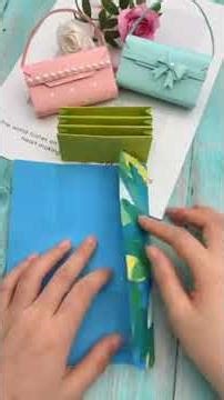 Hand made beautiful paper bags 🛍️🌈💫