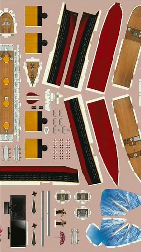 how to make paper titanic