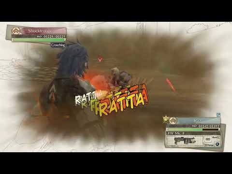 Valkyria Chronicles 4 (Raz clears the area)