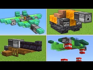 5 BEST Military Redstone Builds in Minecraft Bedrock 1.20! (Bomber,Tank,Nuke)