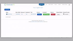 Experity Check-In Triage Application