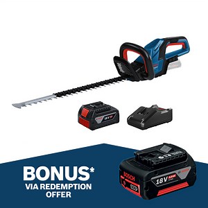 Bosch 18V Professional 60cm Hedge Trimmer 5.0Ah Kit
