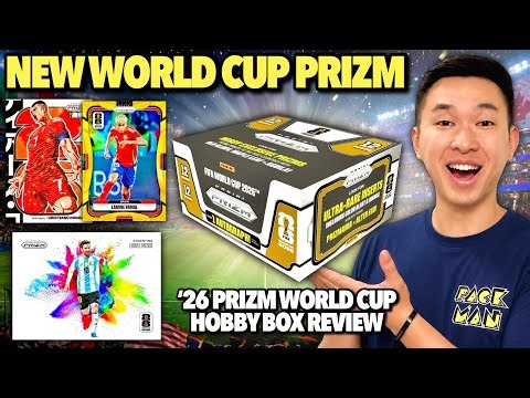 INSANE NEW PRIZM WORLD CUP HAS ARRIVED (BOOM)! 😱🔥 2026 Panini Prizm WC Soccer Hobby Box Review