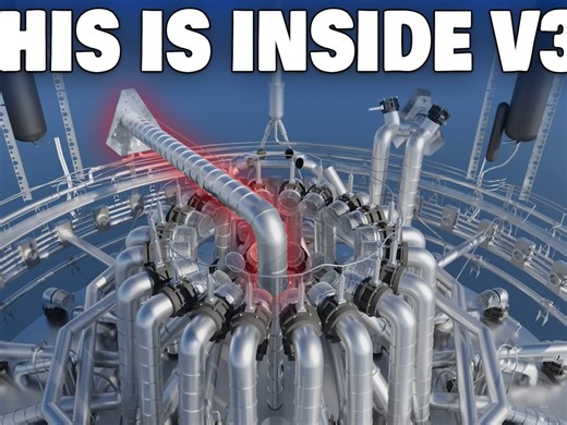 [双语]SpaceX 对星舰助推器 V3 内部燃料系统的天才升级简直令人震撼！