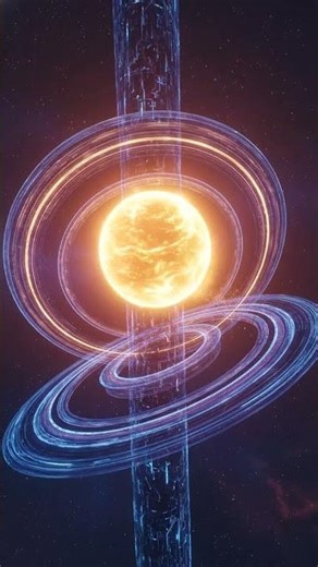Vertical Orbital Elevator | Rising Orbit Loop CGI