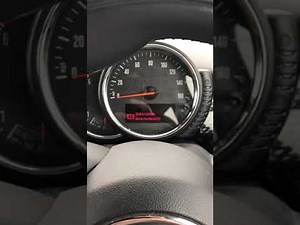 How to reset the brake service light on the Mini Cooper?