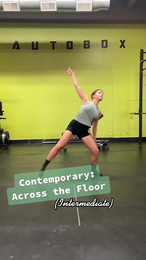 Intermediate Contemporary Dance Class Phrases