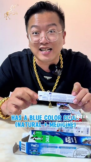 DID YOU KNOW THE COLOR CODE AT THE BOTTOM OF TOOTHPASTE HAS A MEANING? 😄 Disclaimer: The idea that toothpaste color stripes indicate the ingredients or chemical makeup of the toothpaste (e.g., natural vs. chemical) is a common myth. In reality, the colored squares or stripes on toothpaste tubes are known as eye marks or color marks, and they are part of the manufacturing process. These marks are used by automated machines to identify where to cut and seal the tube during production. The color i