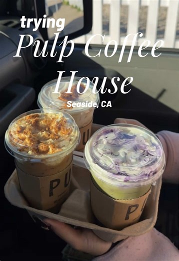 Discovering Pulp Coffee House in Seaside, CA