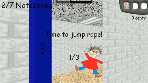 Three 通关全流程 【Baldi's Basics Mod】