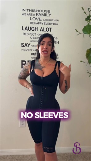 Stage 1 No Bra Full Body Faja for Post-Breast Surgery Recovery