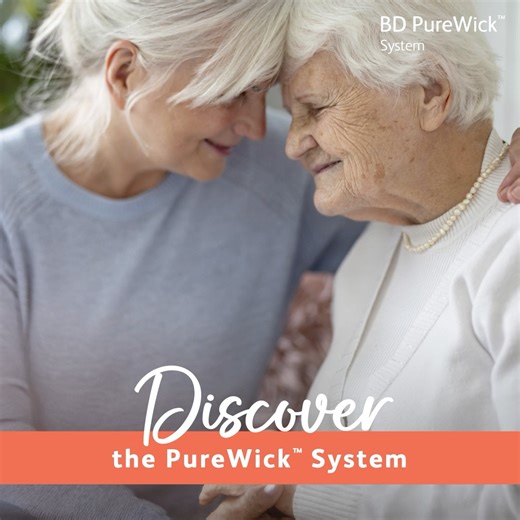The PureWick™ System is an innovative(1), at-home option for women managing urinary incontinence. And now, it features the new PureWick™ Flex Female External Catheter with bendable tubing that fits with various body types. Create an account at purewickathome.com and save 10% on a Starter Set with Battery. 1. DeMaadg, G. A. and Timothy C. Davenport. Management of Urinary Incontinence (Table 3). P T. 2012 Jun; 37(6): 345-361, 361B-361H. The PureWick™ Flex Female External Catheter is intended for n