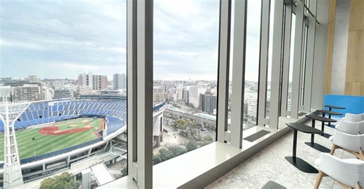 ベースゲート横浜関内、オフィスエリアを公開 横浜スタジアム一望の開放感 動画 | カナロコ by 神奈川新聞