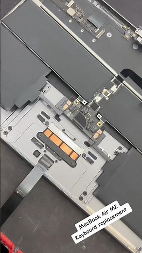 How to replace MacBook Air M2 A2681 keyboard