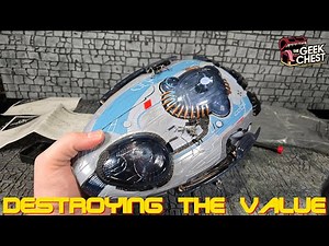 Trendmasters Lost In Space 1998 Transforming Jupiter 2 Spaceship Toy - Destroying The Value