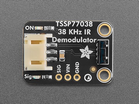 NEW GUIDE: Adafruit TSSP77038 38KHz Infrared IR Demodulator Breakout #AdafruitLearningSystem #Adafruit @adafruit