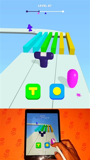 cute panda run shape shifting and win 2nd position #games