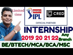 Internship 2021 | Freshers Hiring | off campus Hiring | cred internship | 2019 20 21batch internship