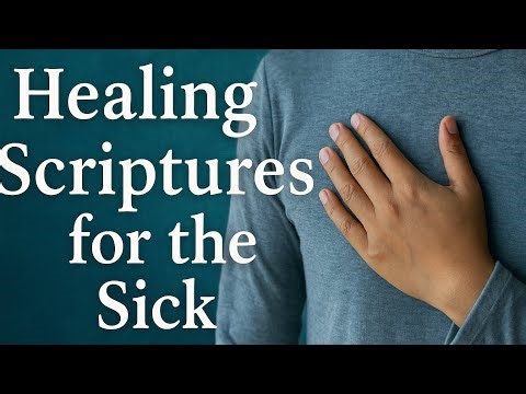 Healing Scriptures for the Sick | Powerful Bible Verses & Prayer Meditation for Healing