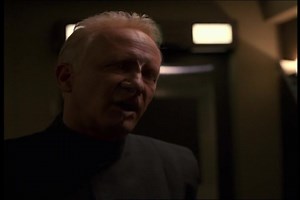 Starfleet Records. Starfleet Personnel: Kathryn M. Janeway, Captain of the USS Voyager. Happy workers. Rescuing the crew. Seven of Nine goes to see Ravoc at the hospital, and says she has been having disturbing thoughts. When he looks up her record, he notes that she has been treated for Dysphoria Syndrome. Ravoc says that she came to the right place, since they have one of the foremost experts on the disease here, referring to Kadan. With some badgering, she gets Ravoc to fetch Kadan. While he 