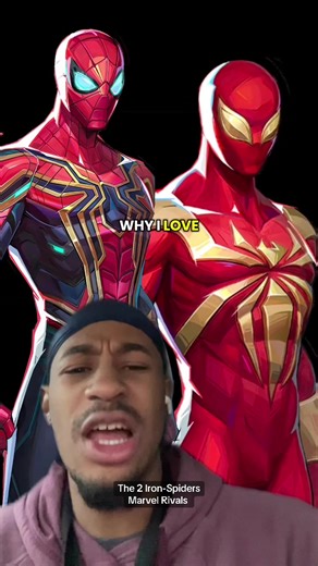 The 2 Iron-Spiders Marvel Rivals #marvel #marvelrivals #spiderman #fyp #foryoupage