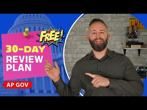 FREE AP Gov 30-Day Review Plan!