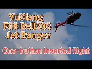 Super Stable Flight Experience - YuXiang F08 Bell206 Jet Ranger Gyro Stabilized Helicopter