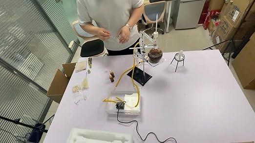 Lab distillation apparatus 500ml, making essential oil 