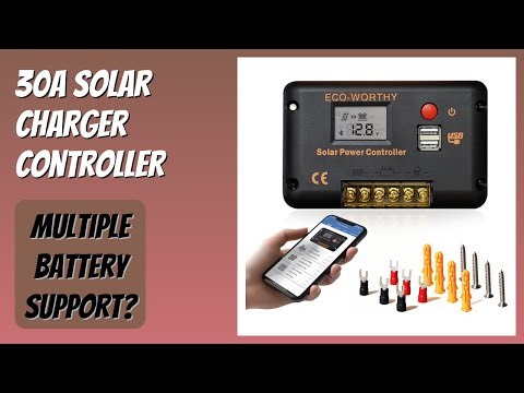 REVIEW (2025): 30A Solar Charger Controller. Features
