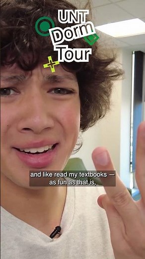 Tour My Dorm at UNT #CollegeLife #CollegeVlog #DayintheLife #UNT