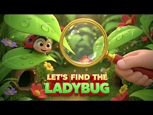 Let’s Find the Ladybug 🐞🌿 | Learn Animals & Colors for Kids | Fun Educational Video