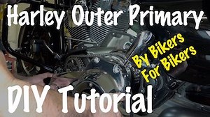Install-Remove Outer Primary Cover on Harley Davidson-DIY