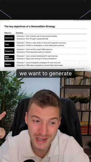 The 5 key objectives of a Demand Gen strategy 🎯
