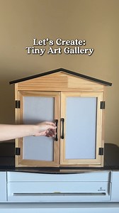 Welcome to the tiniest art gallery you’ve ever seen! 🎨🏡 Kate’s been having way too much fun making this mini masterpiece with her Glowforge, and we just know all you miniature lovers will appreciate it. Who else is obsessed with tiny things?! Tag an artist that you’d love to see in this mini gallery! ✨ 🖨️: Glowforge Pro ✨: @katehickmanart 🎨: Wood #Miniatures #TinyArt #Glowforge #DollhouseMiniatures #MiniArtGallery | Glowforge