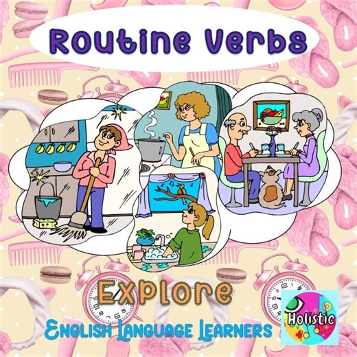 Routine Verbs for Elementary ELL-EXPLORE