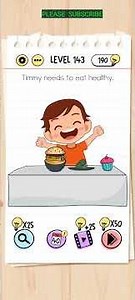 BRAIN TEST LEVEL 143 WALKTHROUGH WITH COMMENTARY